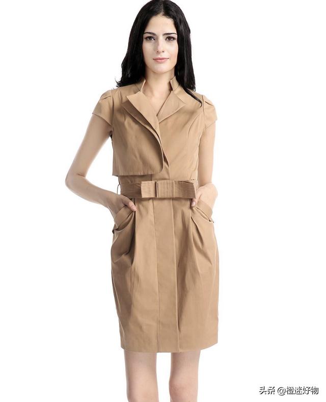 短袖风衣外套如何搭配好看(图6)