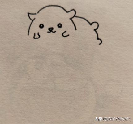 小狗简笔画图片大全_小狗简笔画图片大全视频教程