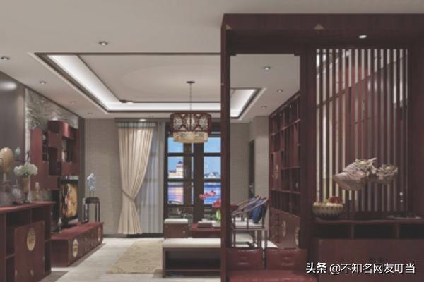 新中式客歺厅效果图-新中式客厅效果图欣赏