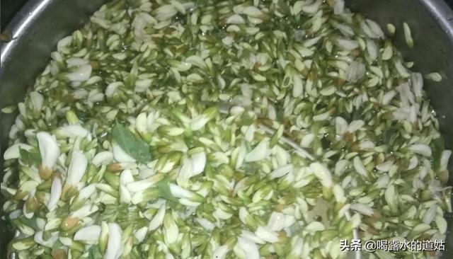 槐花怎么蒸着吃教程图解(图9)