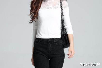 黑色小上衣如何搭配下装(图2)