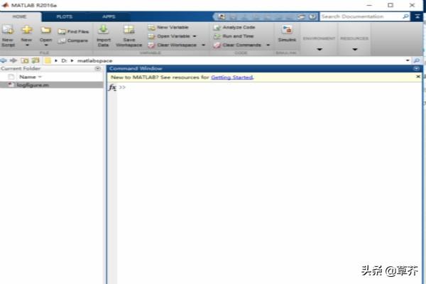 怎么用MATLAB2016a建立.m文件及运行