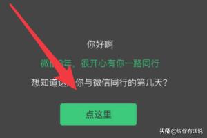 微信能看加好友时间（与微信同行，如何查看使用微信多少天？）