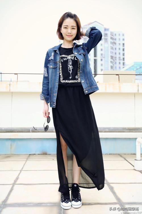 牛仔外套如何搭配裤子秋(图2)