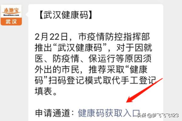 武汉健康动态码怎么弄？