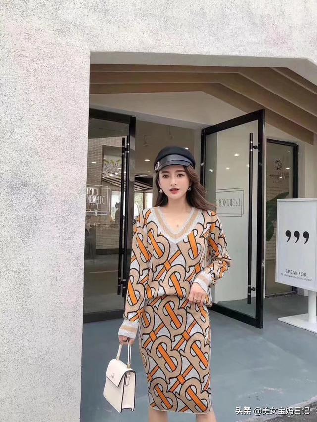 针织半身长裙怎么搭配(图8)