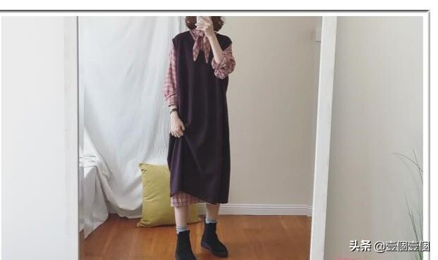 冬季针织背心裙如何搭配(图5)