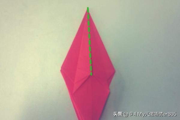 百合花折纸-百合花折纸教程