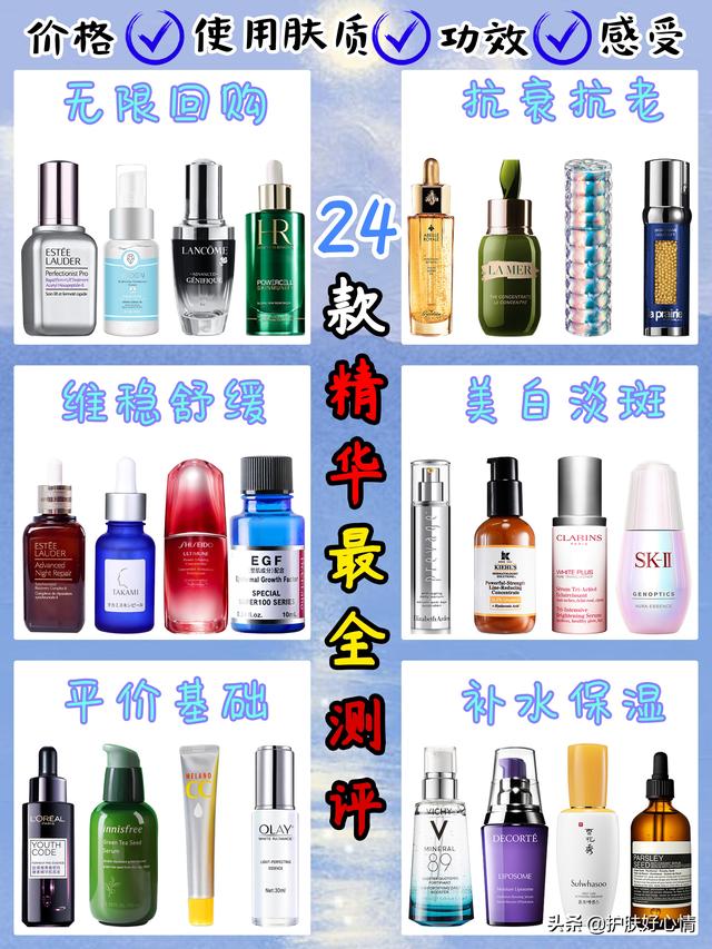 美妆好物平价精华
