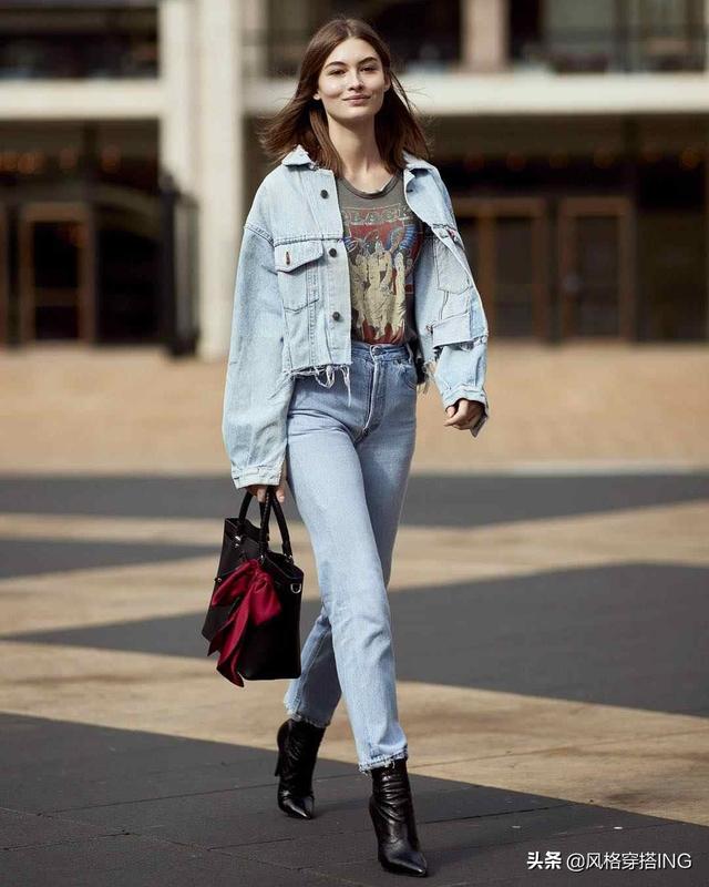 牛仔外套怎么搭配衣服(图9)