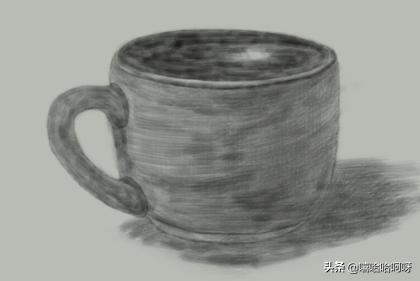 素描茶杯是怎么画的,第7张