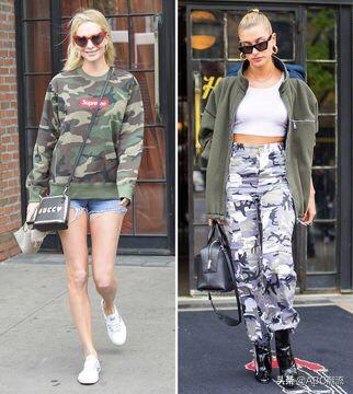 迷彩上衣外套如何搭配裤子