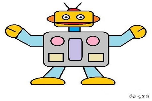 科学家发明机器人简笔画图片(科学家发明机器人简笔画) - 习礼网