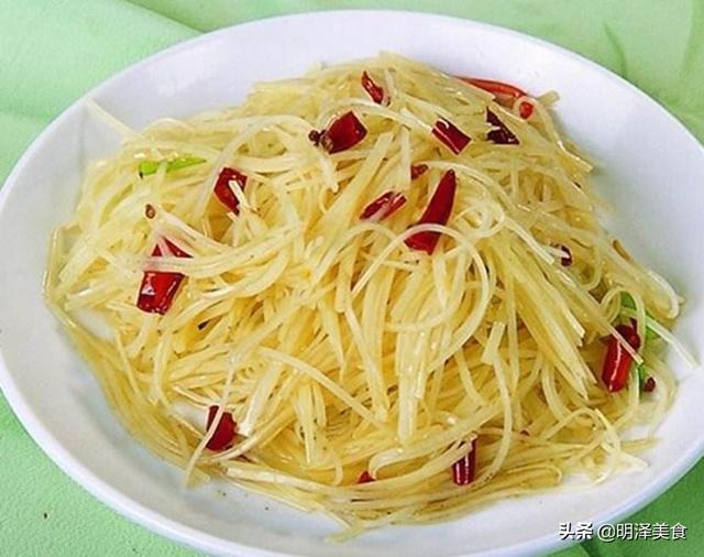 怎么做土豆丝能炒出饭店的味道,第17张