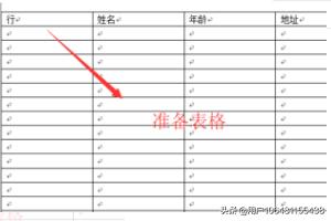 word表格跨页（word中表格跨页？）