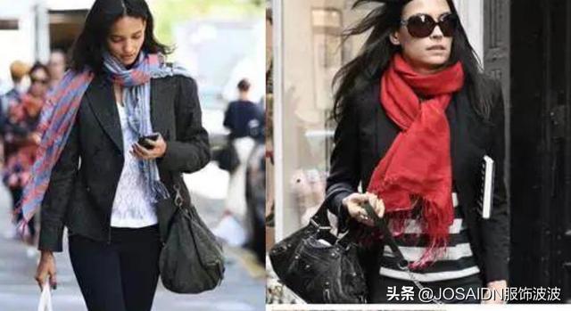黑白灰如何搭配围巾好看(图4)