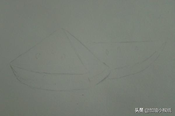 农民吃西瓜怎么画图片(图2)