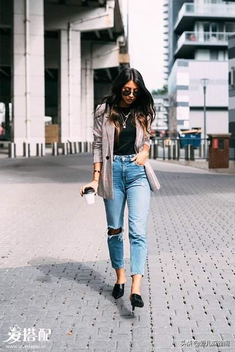 天冷了如何搭配西裤女士(图2)
