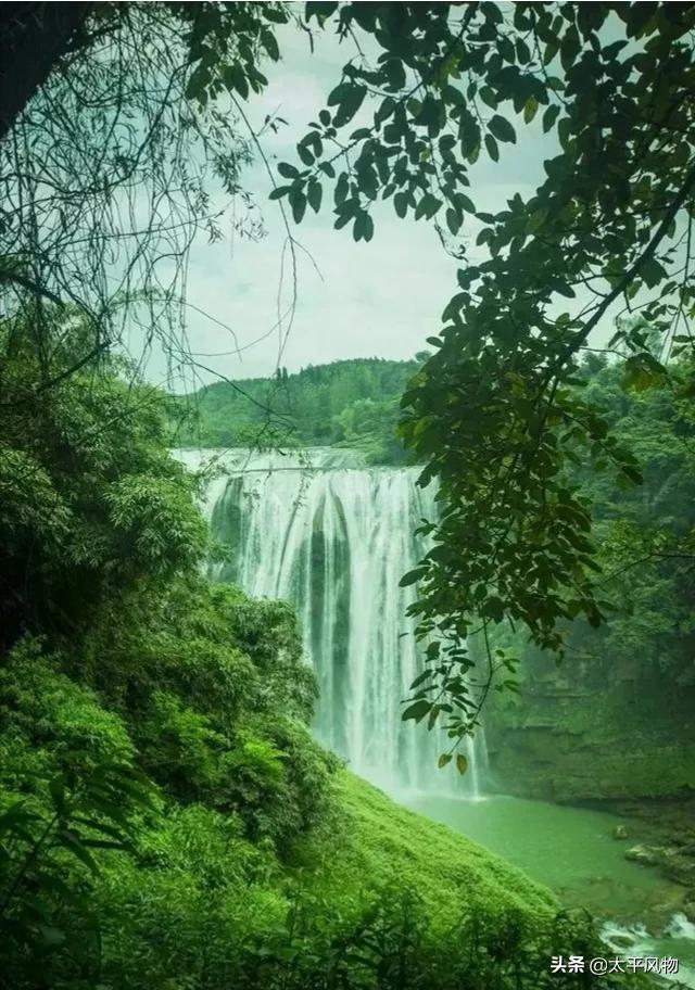 背靠山水寓意？：有山有水的图片