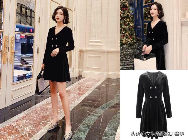 黑色皮短裙如何搭配冬天(图2)