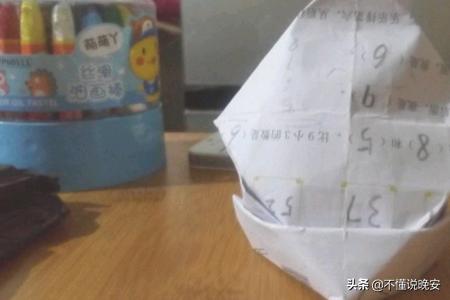 亲子手工小丑帽学士帽教主帽折法详细图解,第14张