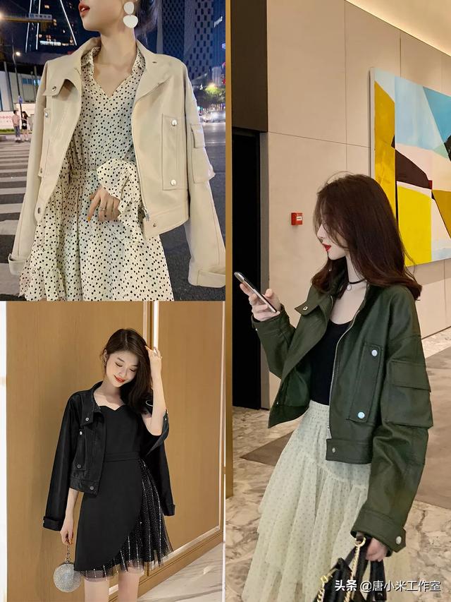 女士穿裙子如何搭配外套(图3)