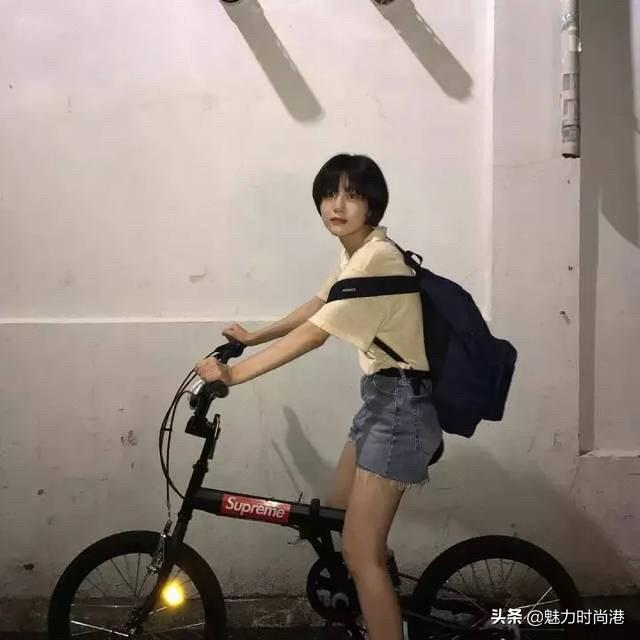 短发外出旅游穿搭， 短发外出旅游穿搭图片