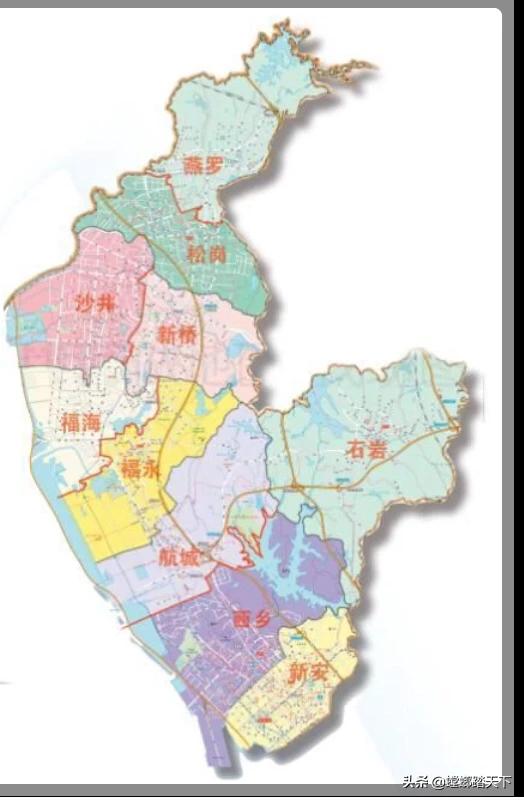 深圳宝安区有多少区？