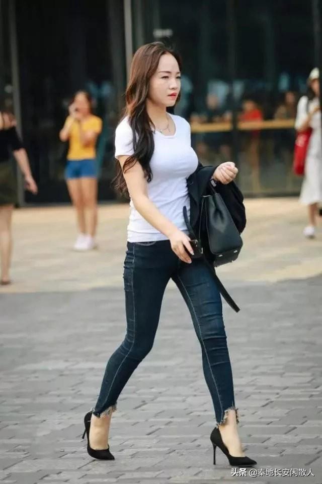 高跟鞋牛仔裤怎么搭配(图25)