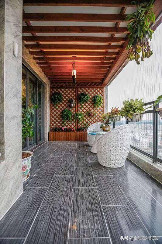 阳台如何搭配墙地砖颜色(图8)