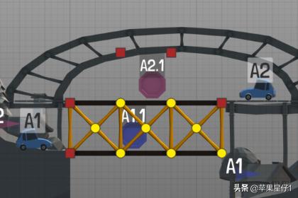 Poly Bridge桥梁构造者1-15关通关攻略？