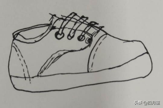 鞋子设计图基本画法男，鞋子设计图基本画法男童