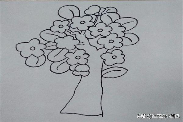 花卉树木手绘简笔画大全-花卉树木手绘简笔画大全图片