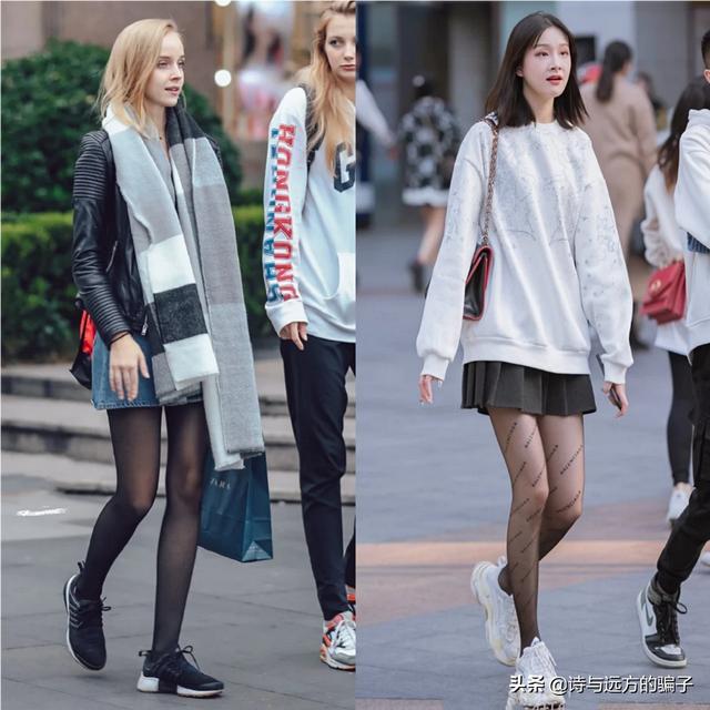 长丝袜如何搭配鞋子好看(图3)