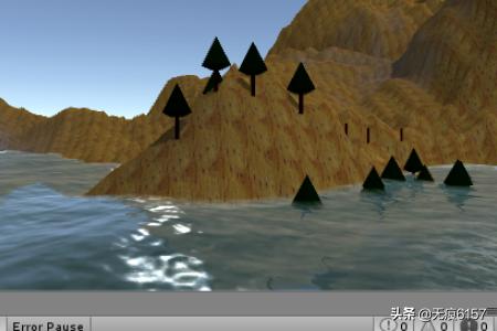 unity3d创建海洋河流湖泊，添加水面倒影