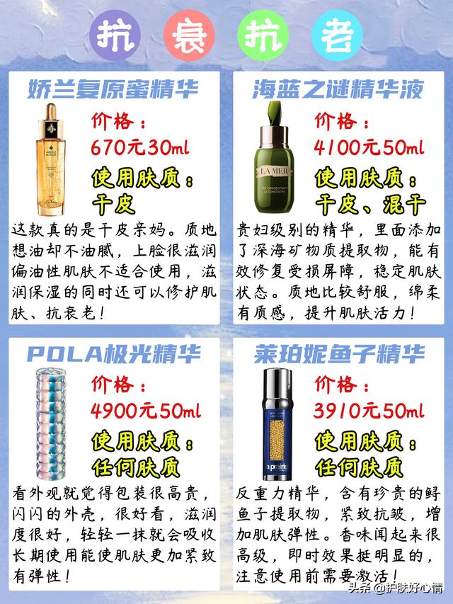 美妆好物平价精华
