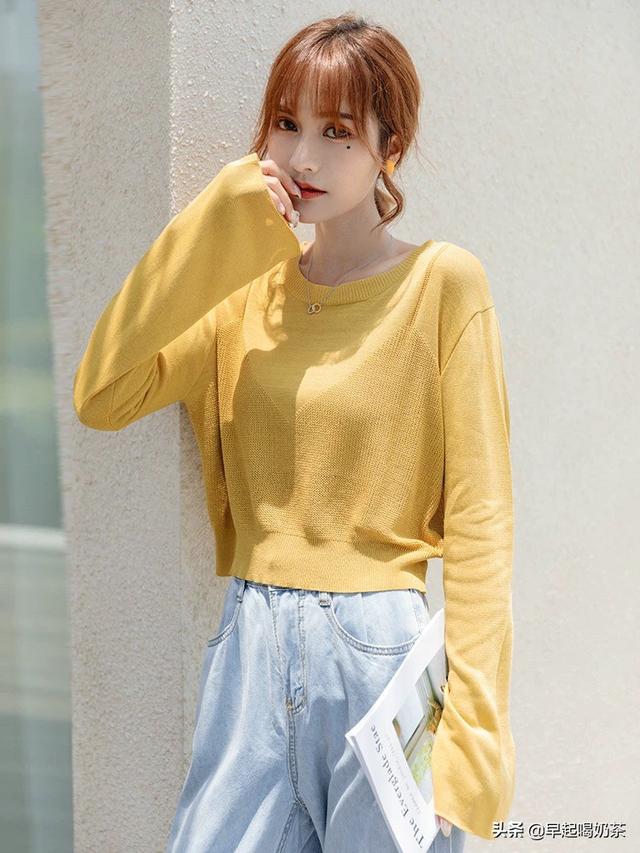 慵懒风毛衣外套如何搭配(图84)