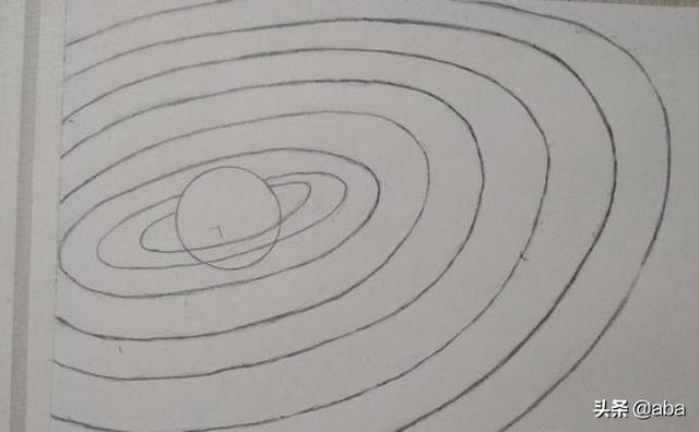 太阳系图片简笔画（太阳系的图片怎么画）