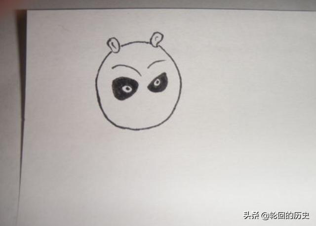 成年熊猫吃竹子怎么画(图8)