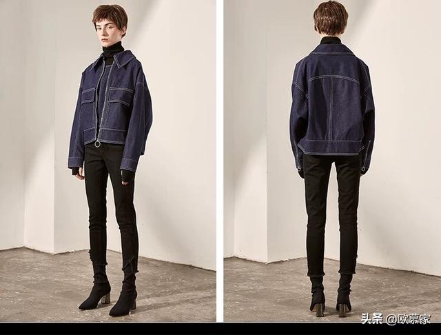 黑色牛仔外套如何搭配女(图4)