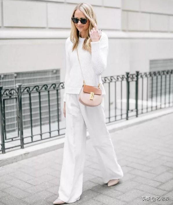 白色针织薄开衫如何搭配(图7)