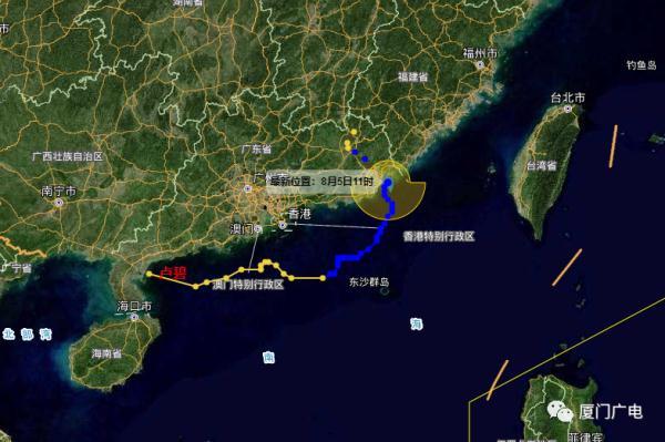 台风卢碧路径实时发布系统(这次台风卢碧会在厦门登陆吗？)