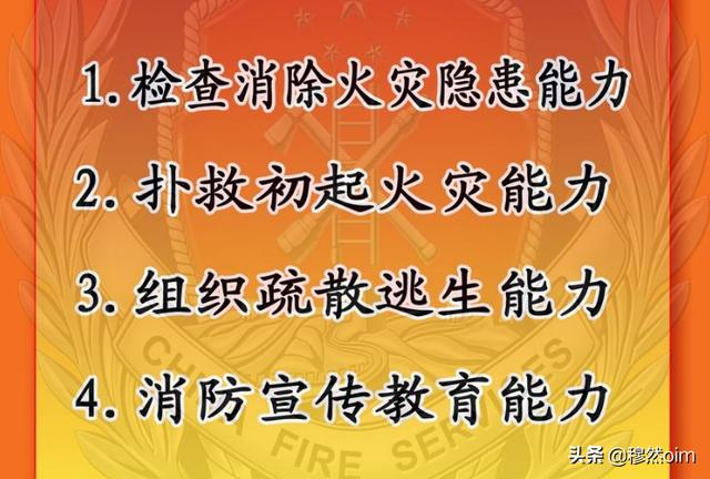 四懂四会消防知识，四懂四会消防知识四个能力