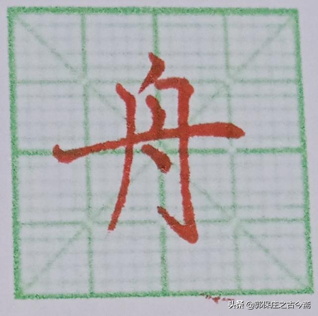 楷书字体写法
