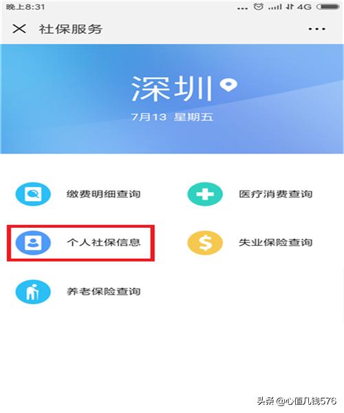 微信个人养老保险查询，微信个人养老保险查询怎么查询