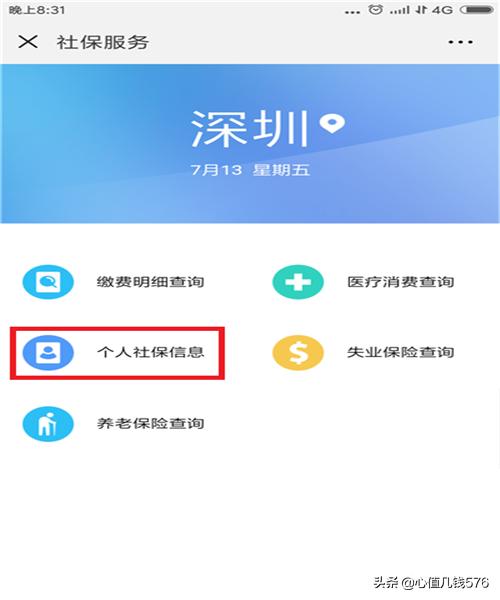 深圳社保查询个人账户明细，深圳社保查询个人账户明细怎么查询