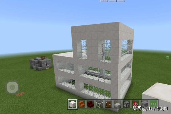 我的世界别墅教程 我的世界别墅教程图片 一步一步-第4张图片-随然AIR主题