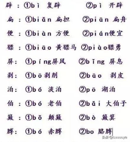 的，是多音字吗