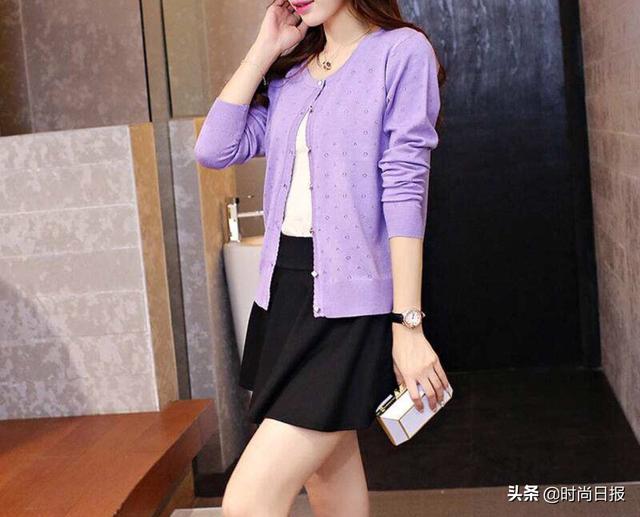 紫色衣服如何搭配裙子男(图1)