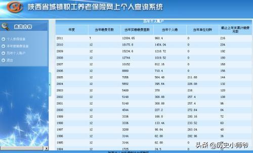 职工养老保险明细查询，职工养老保险明细查询qpp